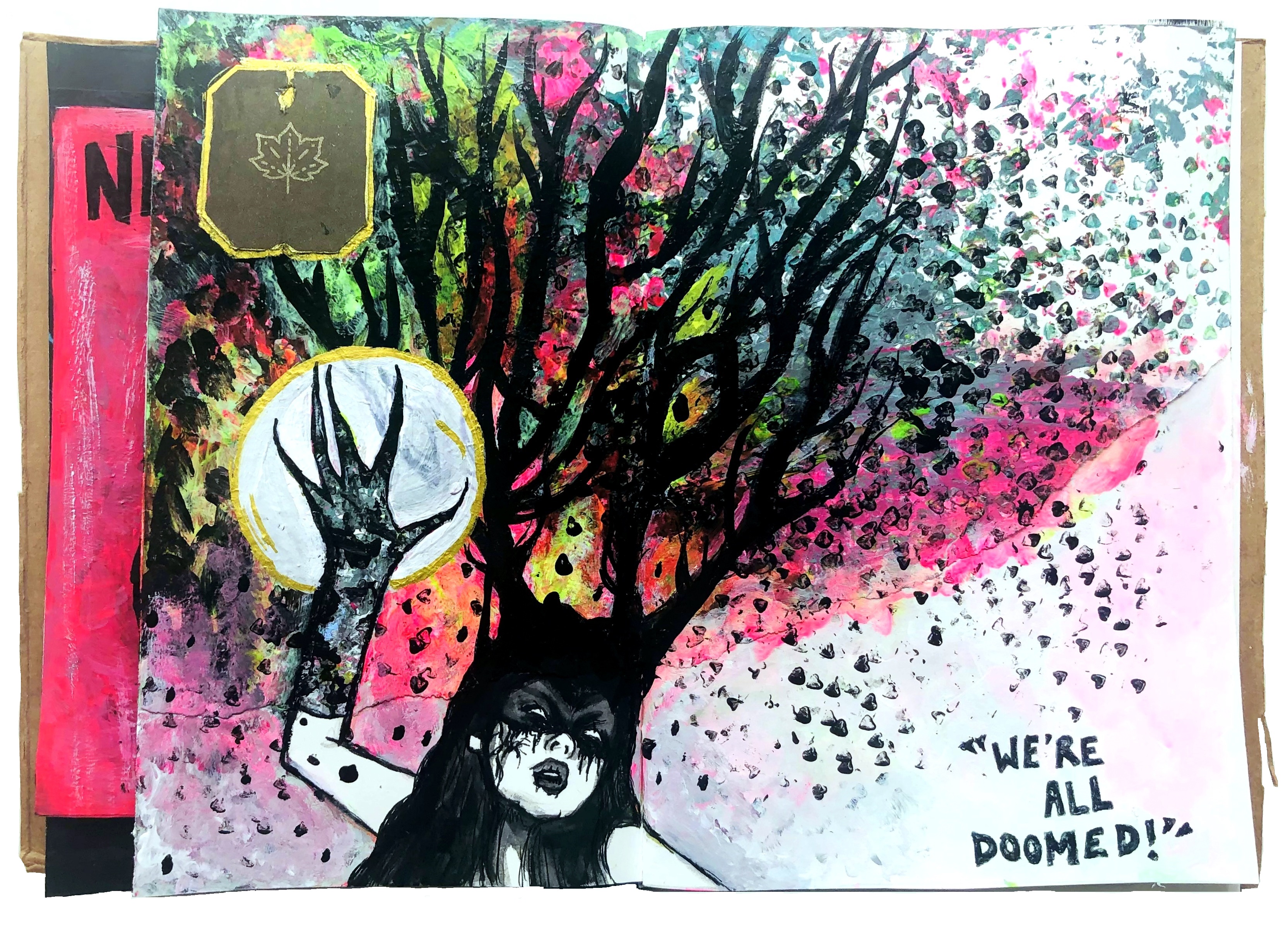 Anxious Millennial Art Journal II (November 2021-February 2022)