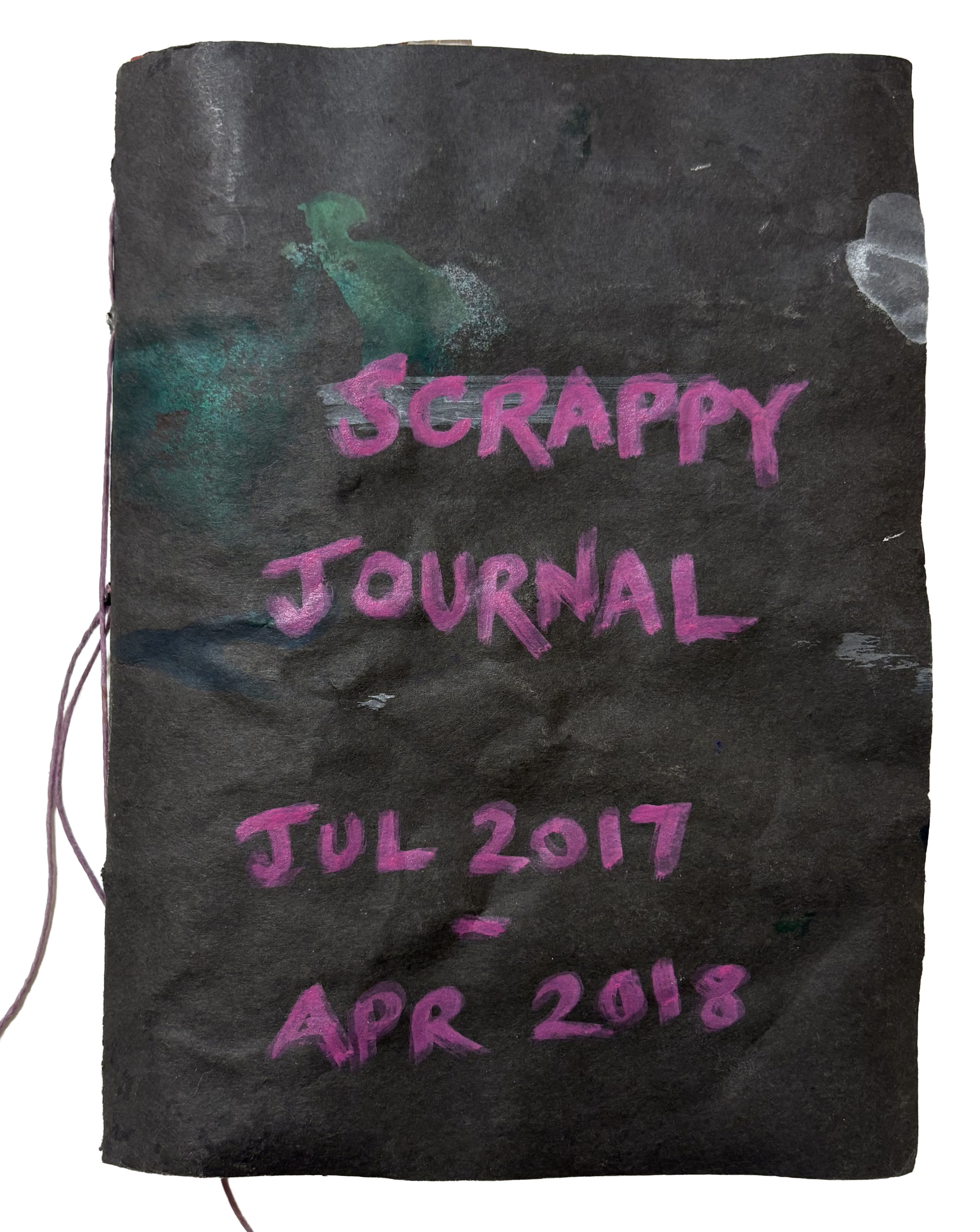 Art journal cover.
